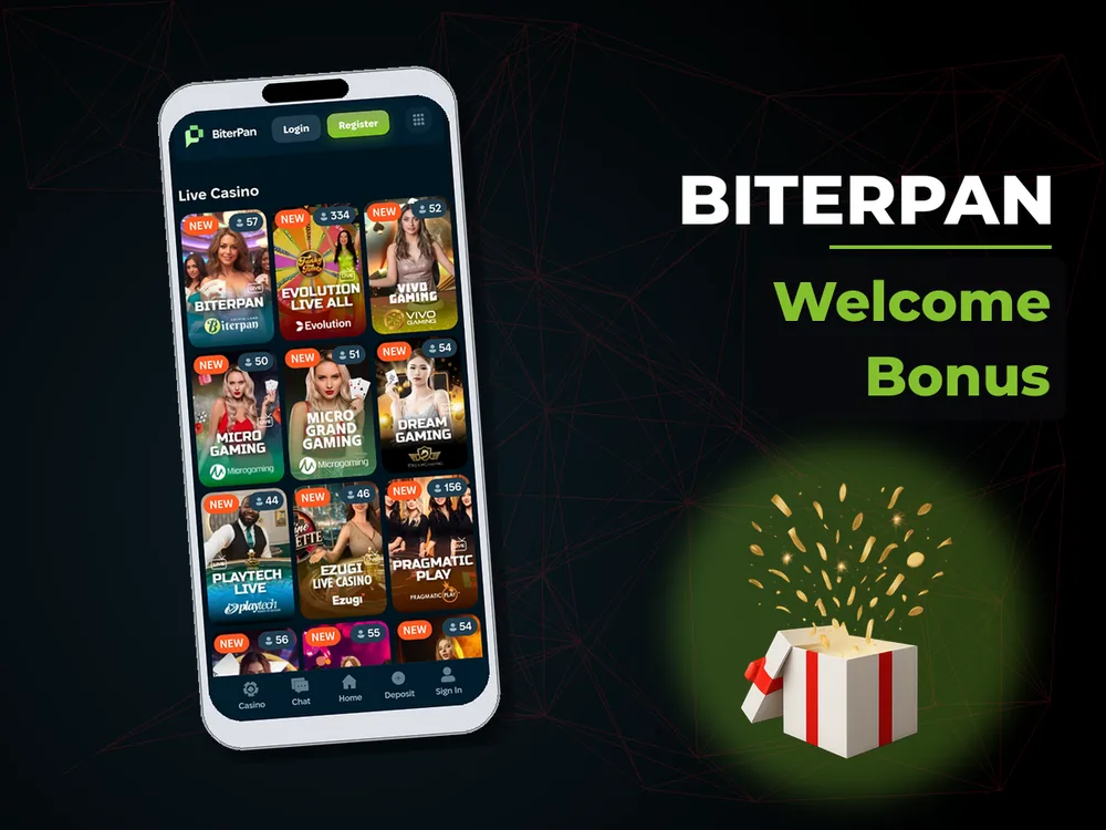 BiterPan - Welcome Bonus