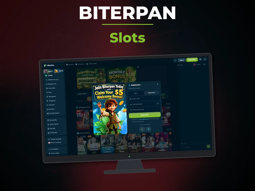 BiterPan - Slots