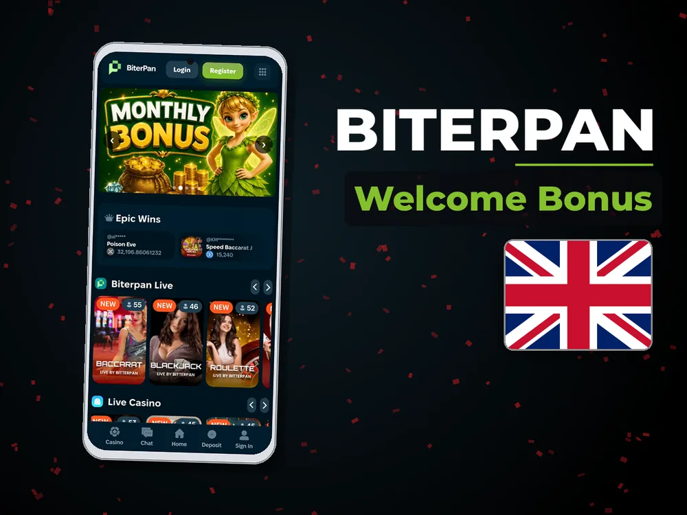 BiterPan - Welcome Bonus