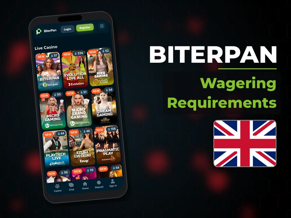 BiterPan - Wagering Requirements